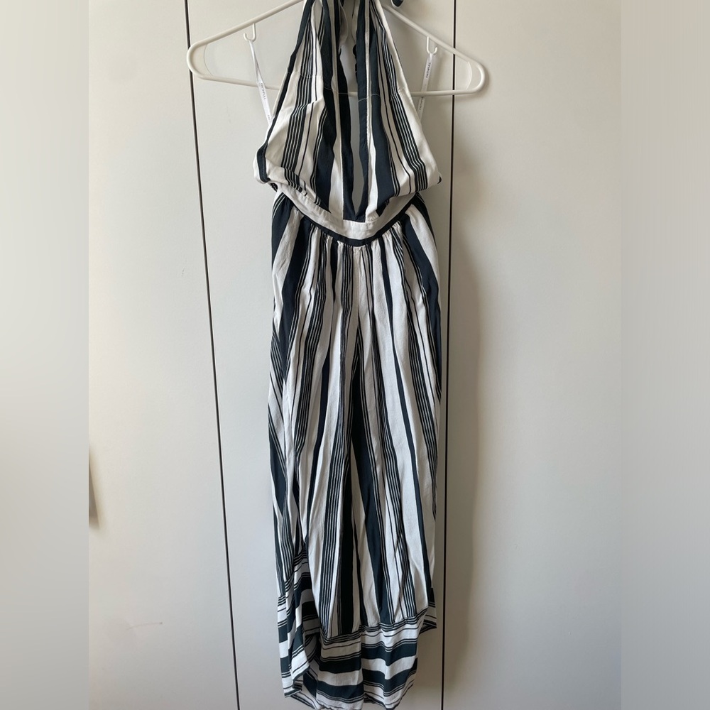 Faithfull The Brand Halter Plunge Jumpsuit